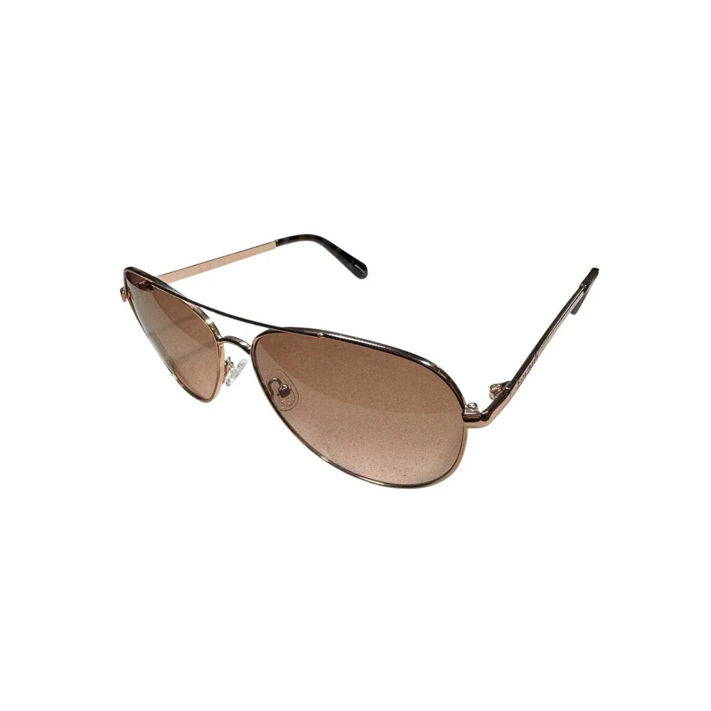 Kate Spade‎ Emmaline Aviators Sunglasses Rose Gold Frames 140mm